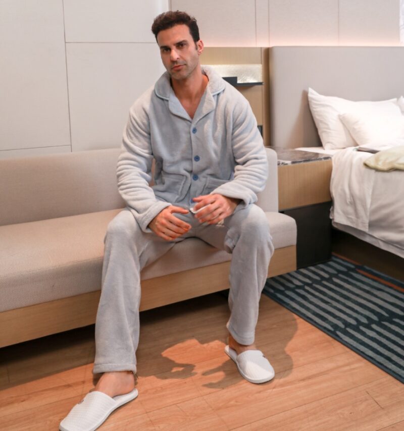 Men's Pajama Velvet Set - Image 3