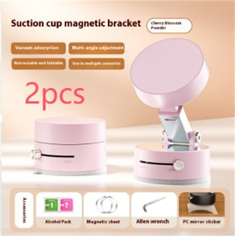 Foldable Magnetic Vacuum Car Phone Holder Foldable - Image 7