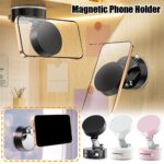 Foldable Magnetic Vacuum Car Phone Holder Foldable