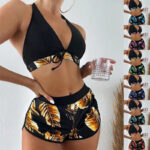 Bikini With Shorts Fashion Summer Beach Swimsuit